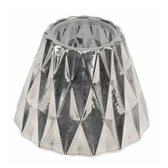 WoodWick Stříbrné stínítko na střední svíčky unisex