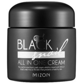 Mizon Pleťový krém s filtrátem sekretu Afrického černého hlemýždě 90% (Black Snail All In One Cream) Objem 75 ml woman