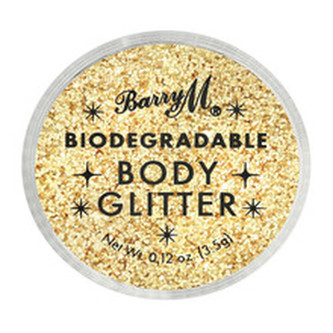 Barry M Třpytky na tělo Biodegradable Body Glitter odstín Gold Mine 3,5 ml woman