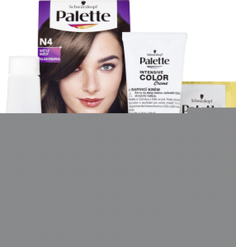 Schwarzkopf Permanentní barva na vlasy Palette Intensive Color Creme Odstín 5-0 (N4) Světle hnědý woman