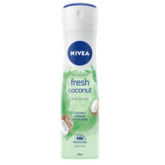 Nivea Antiperspirant ve spreji Fresh Coconut 150 ml woman