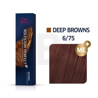 Wella Professionals Permanentní barva na vlasy Koleston Perfect ME™+ Deep Browns 60 ml Odstín 6/75 woman