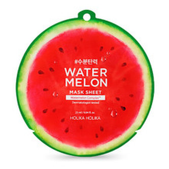 Holika Holika Plátýnková maska s hydratačním a zklidňujícím účinkem Water Melon (Mask Sheet) 25 ml woman