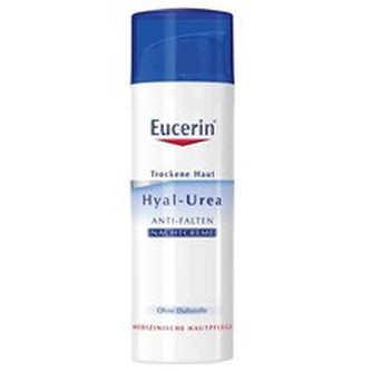 Eucerin Noční krém proti vráskám Hyal-Urea 50 ml unisex