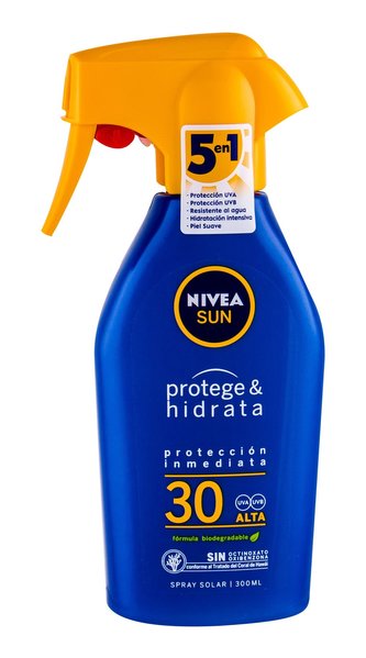 Nivea Nivea Sun Hydratační sprej na opalování pump OF30 300 ml unisex