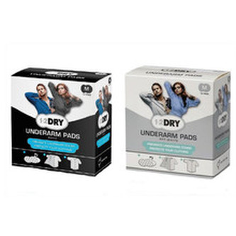 Ostatní Podpažní vložky 1-2 Dry Medium 20 ks Odstín Černá unisex