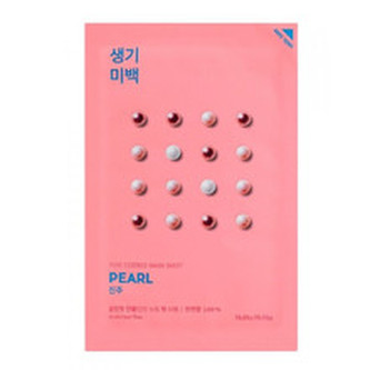 Holika Holika Zesvětlující plátýnková maska s výtažky z perel Pearl (Pure Essence Mask Sheet) 20 ml woman