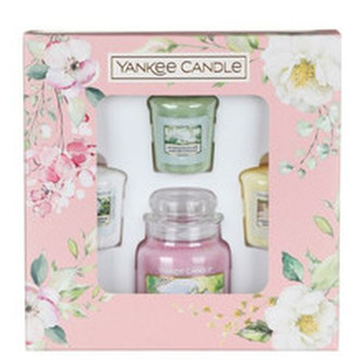 Yankee Candle Dárková sada 3 votivních svíček a 1 svíčky malé unisex