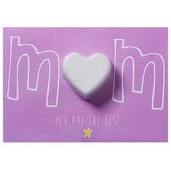 Bomb Cosmetics Šumivé přání s balistikem do koupele Mum you are the best (Blaster Card) 45 g unisex