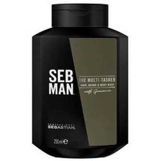 Sebastian Professional Šampon na vlasy, vousy a tělo SEB MAN The Multitasker (Hair, Beard & Body Wash) Objem 50 ml man