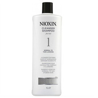 Nioxin Čisticí šampon pro jemné mírně řídnoucí přírodní vlasy System 1 (Shampoo Cleanser System 1) Objem 1000 ml unisex