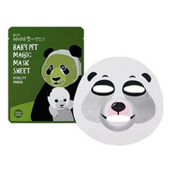 Holika Holika Zpevňující plátýnková maska Baby Pet Magic Vitality Panda (Mask Sheet) 22 ml woman