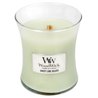 WoodWick Vonná svíčka váza Sweet Lime Gelato 85 g unisex