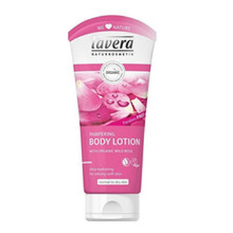 Lavera Pečující tělové mléko BIO Divoká růže (Pampering Body Lotion) 200 ml woman