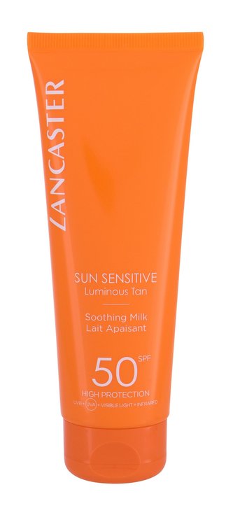 Lancaster Mléko na opalování pro citlivou pokožku SPF 50 Sun Sensitive (Softening Milk) 125 ml unisex