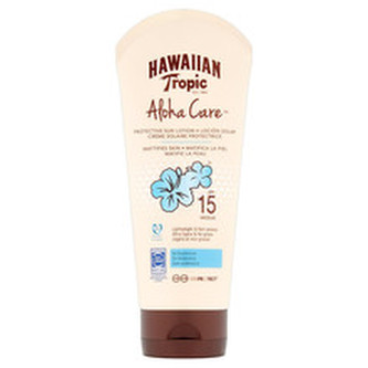 Hawaiian Tropic Opalovací mléko zmatňující SPF 15 Aloha Care (Protective Sun Lotion Mattifies Skin) 180 ml woman