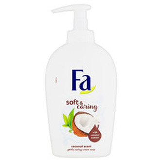 Fa Tekuté mýdlo Soft & Caring Coconut (Gently Caring Cream Soap) 250 ml woman