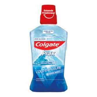 Colgate Ústní voda proti zubnímu plaku Plax Cold Explosure 500 ml unisex