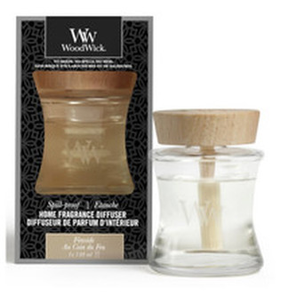 WoodWick Fireside aroma difuzér 148ml s víčkem proti vylití