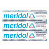 Meridol Zubní pasta s bělicím účinkem (Gentle White) tripack 3 x 75 ml unisex