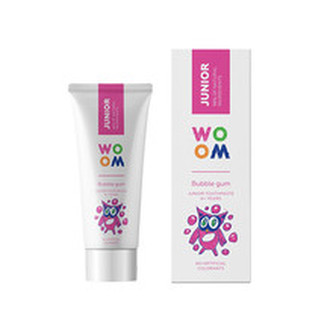 WOOM Dětská zubní pasta Junior Bubble Gum (Junior Toothpaste 6+ Years) 50 ml child