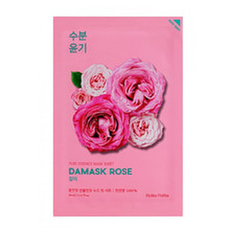 Holika Holika Zvláčňující plátýnková maska s výtažkem z damašské růže Damask Rose (Pure Essence Mask Sheet) 20 ml woman