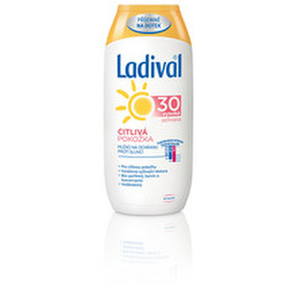Ladival Mléko na ochranu proti slunci pro citlivou pokožku OF 30 200 ml unisex
