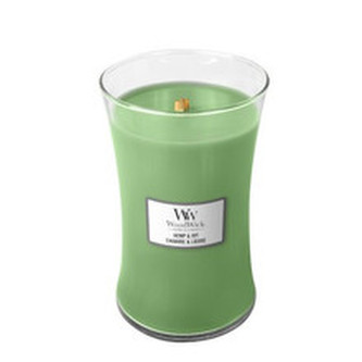 WoodWick Vonná svíčka váza Hemp & Ivy 85 g unisex