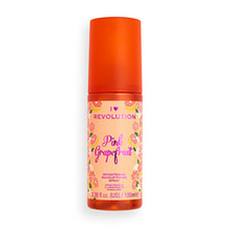 Revolution Fixační sprej na make-up Pink Grapefruit (Brightening Makeup Fixing Spray) 100 ml woman