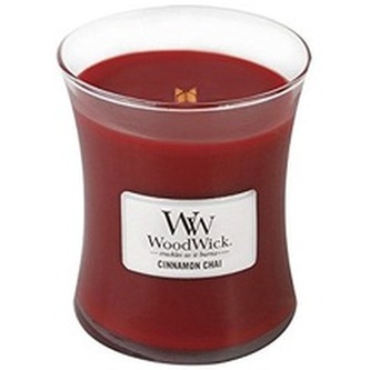 WoodWick Vonná svíčka váza Cinnamon Chai 85 g woman