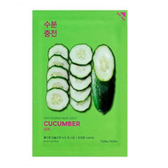Holika Holika Zklidňující plátýnková maska Cucumber (Pure Essence Mask Sheet) 23 ml woman