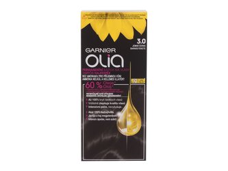 Garnier Permanentní olejová barva na vlasy bez amoniaku Olia Odstín 3.0 jemně černá woman