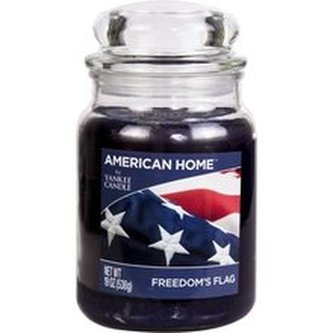 Yankee Candle Freedom´s Flag AMERICAN HOME Candle ( vlajka svobody ) - Vonná svíčka 538. ml unisex
