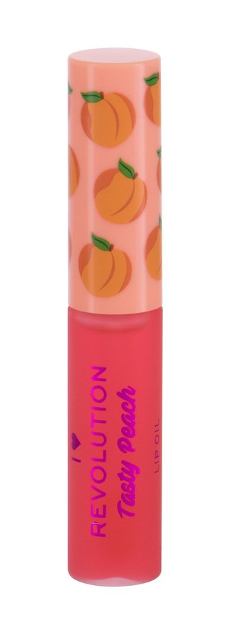 I Heart Revolution Tasty Balzám na rty Peach Lip Oil 6 ml Sweet Peach pro ženy