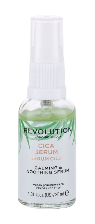 Makeup Revolution London Skincare Pleťové sérum Cica 30 ml Calming & Soothing pro ženy