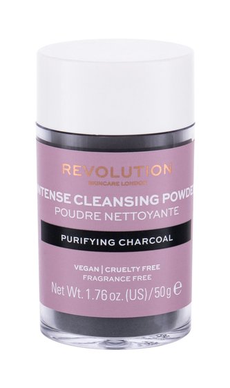 Revolution Skincare Cleansing Powder Čisticí pěna Purifying Charcoal 50 g Purifying Charcoal pro ženy