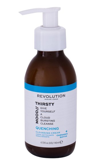 Revolution Skincare Thirsty Mood Čisticí krém Quenching 140 ml pro ženy