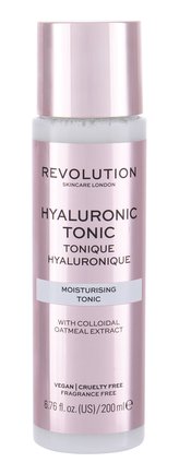 Makeup Revolution London Skincare Pleťová voda a sprej Hyaluronic Tonic 200 ml Moisturising pro ženy