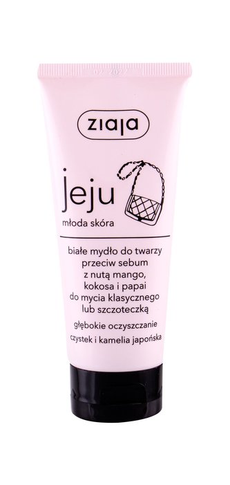 Ziaja Jeju Čisticí gel White Face Soap 75 ml pro ženy
