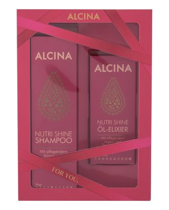ALCINA Nutri Shine šampon 250 ml + olejový elixír 50 ml