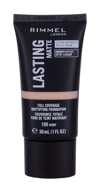 Rimmel London Lasting Matte Makeup Full Coverage 30 ml 100 Ivory pro ženy