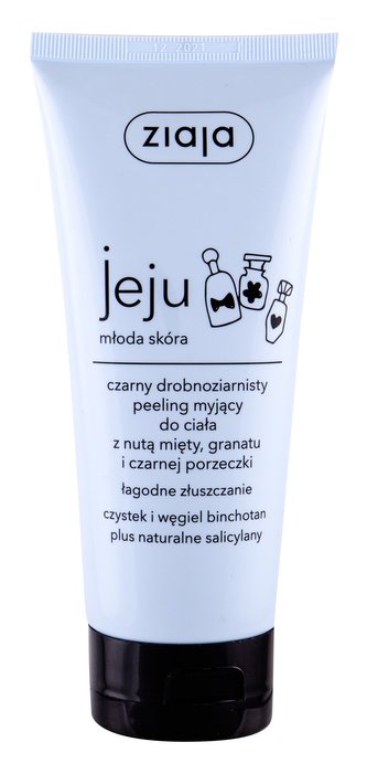 Ziaja Jeju Tělový peeling Black Body Micro-Scrub 200 ml pro ženy