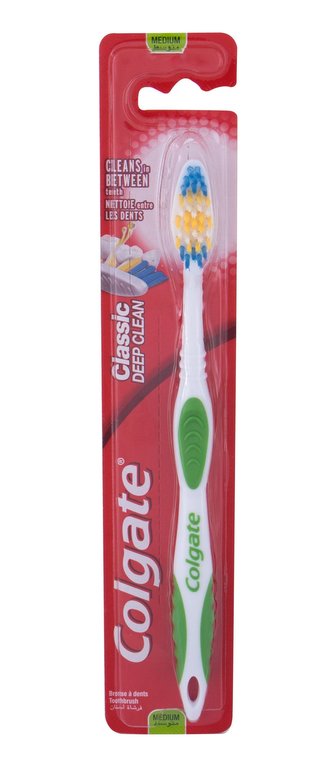 Colgate Classic Zubní kartáček Deep Clean 1 ks Medium unisex