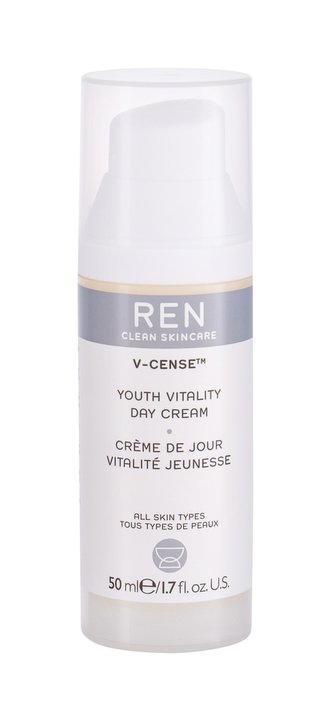 Ren Clean Skincare V-Cense Denní pleťový krém Youth Vitality 50 ml pro ženy