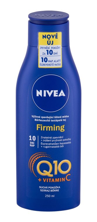 Nivea Q10 Energy+ Tělové mléko Firming Body Lotion 250 ml pro ženy