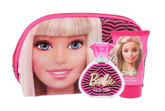 Barbie Barbie toaletní voda 50 ml + tělové mléko 100 ml + kosmetická taška