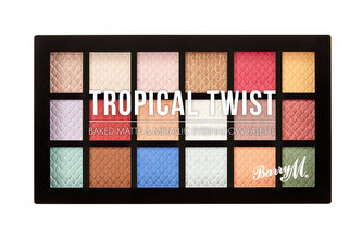 Barry M Eyeshadow Palette Oční stín Tropical Twist 16,2 g pro ženy