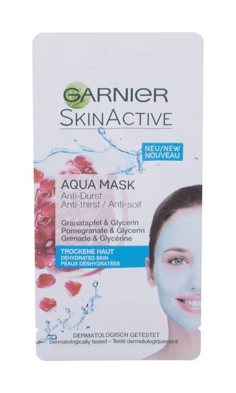 Garnier SkinActive Pleťová maska Aqua 8 ml pro ženy
