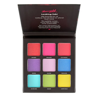 Barry M Eyeshadow Palette Oční stín Neon Brights 12,6 g pro ženy