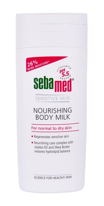 SebaMed Sensitive Skin Tělové mléko Nourishing 200 ml pro ženy